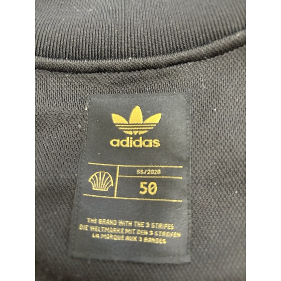 Adidas Superstar Men's XL 50th Anniversary Track Suit Black & Gold SS/2020 - Picture 4 of 9